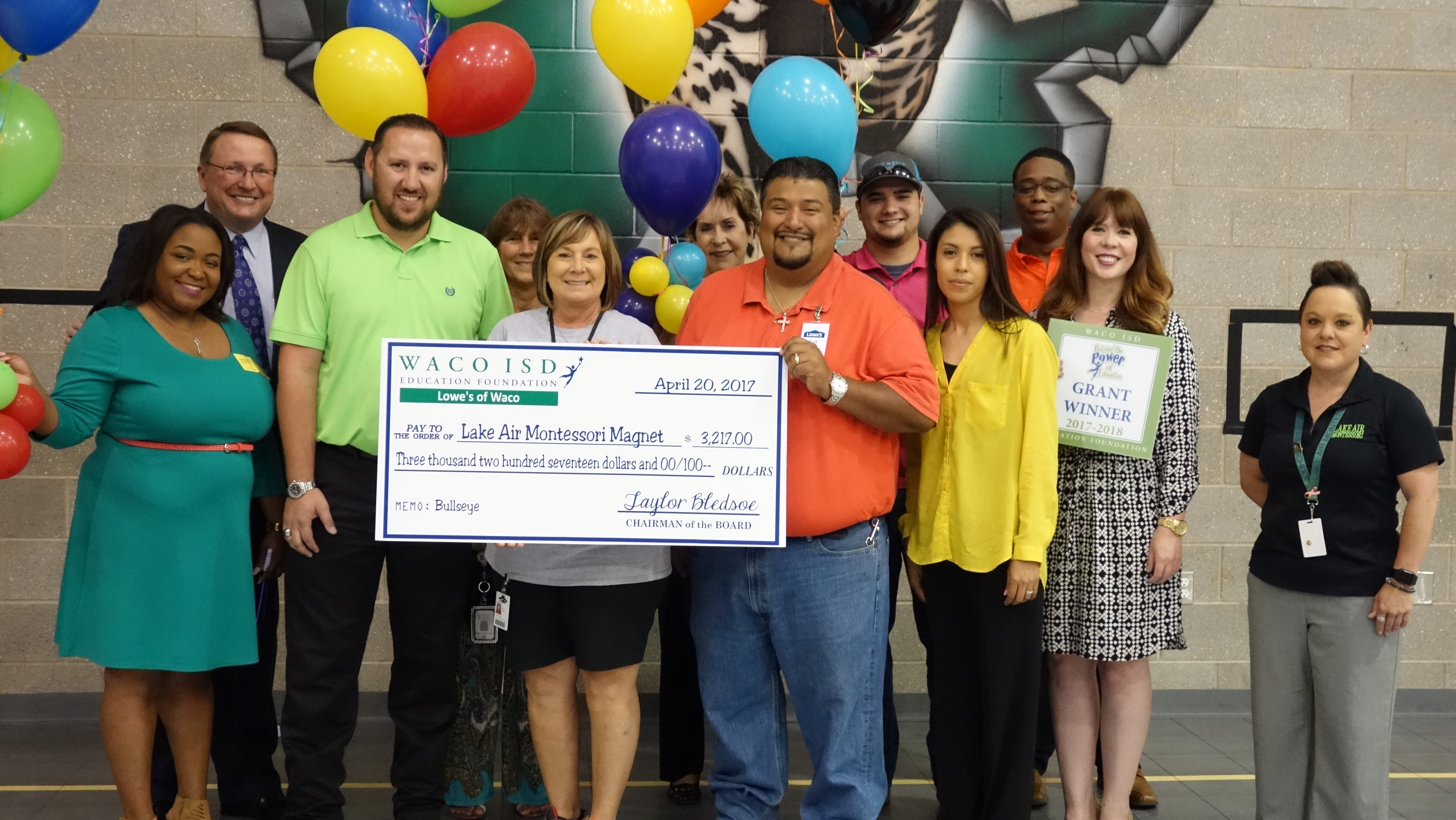 Waco Education Foundation surprises teachers with 107K in grants